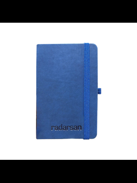 9 x 14 cm Termo Deri Kapaklı Cep Boy Tarihsiz Defter 192 Sayfa 80 gr Ivory Krem İç Kağıt Çizgili