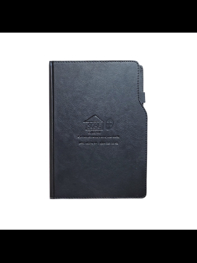 17 x 24 cm Termo Deri Sert Kapaklı Günlük Tarihli Ajanda 336 Sayfa 70 gr Ivory Krem Çizgili İç Kağıt