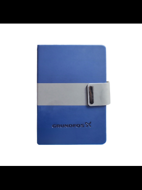 15 x 21 cm Termo Deri Kapaklı Tarihsiz Defter, 224 Sayfa, 80 gr. Ivory İç Kağıt,  Kalem Tutuculu, Mıknatıs Kilitli