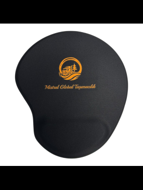 Addison 300152 Siyah Bileklikli Ekstra Kauçuk Kaplamalı Mouse Pad