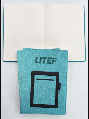 15 x 21 cm Termo PU Sert Kapaklı Tarihsiz Defter, 224 Sayfa, 70 gr Ivory Krem Çizgili İç Kağıt, Kart ve Telefon Bölmeli, Kalem Tutuculu