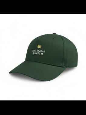 %100 Pamuk Gabardin Promosyon Şapka 16/12 – Cırt Cırtlı, Kuş Gözlü