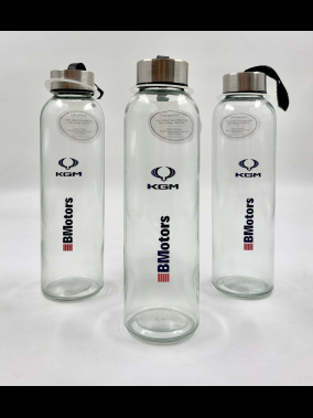 500 ml Cam Matara Şu Şişesi Kılıfsız