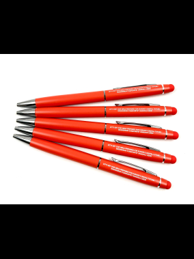 Çevirmeli Metal Dokunmatikli Touchpen Tükenmez Kalem