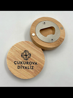Bambu Yuvarlak Magnetli Açacak