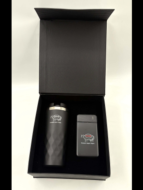 450 ml Termos & 10.000 mAh Powerbank Kutulu VIP Hediye Seti