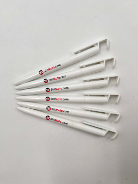 Çevirmeli Telefon Standlı Plastik Tükenmez Kalem