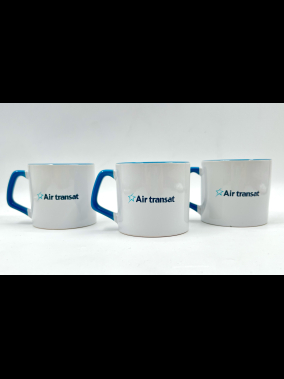 Süblimasyon Porselen Afilli Kulbu ve İçi Renkli  Kupa Bardak Kutulu - Logo Baskılı