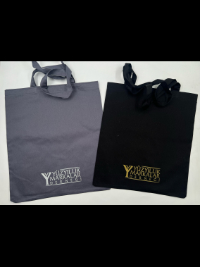 190gr Gabardin Pamuklu Renkli Kumaş Bez Çanta (35x40 cm) – 70 cm Askılı