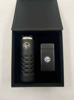 300 ml Termos & 10.000 mAh Powerbank Kutulu VIP Hediye Seti