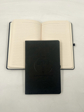 13 x 21 cm Termo PU Sert Kapaklı Tarihsiz EKONOMİK Defter, 160 Sayfa, 60 gr Holmen Krem Çizgili İç Kağıt, Esnek Kapak Lastikli, Kalem Tutuculu