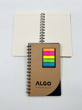 12,5 x 20,5 cm Spiralli Defter