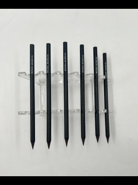 Natural  Yuvarlak Siyah Latalı Kurşun Kalem