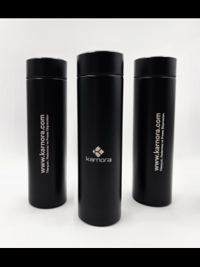 450 ML Isı Derecesi Gösteren Dijital Göstergeli Çelik Termos