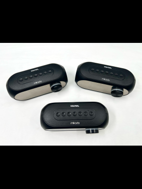 Mikado MD-W7 1200mAh 5W Siyah Bluetooth-Aux-Derece-Usb-FM Double Alarmlı Saat Speaker Hoparlör