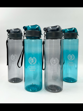 800ml Plastik Su Matarası - PC / BPA İçermez - Detoks Filtresiz