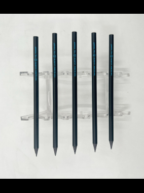 Natural  Yuvarlak Siyah Latalı Kurşun Kalem