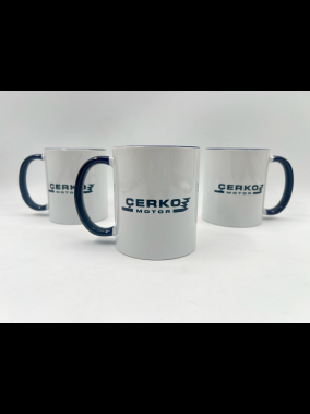 Süblimasyon Porselen Kulpu ve İçi Renkli Kupa - Kutulu