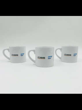 Süblimasyon Porselen Beyaz Nescafe Kupa Bardak Kutulu - Logo Baskılı