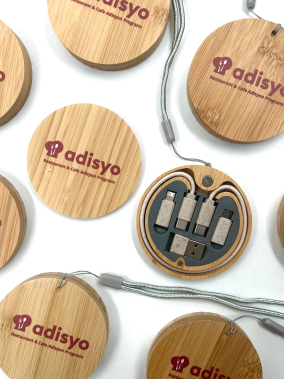 Bambu & Buğday Samanı Malzemeli Adaptör Kablo Seti (USB‑C Ana Kablo + 3 Adaptör)