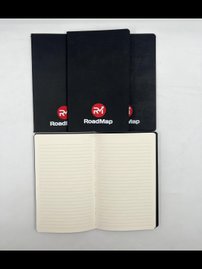 13 x 21 cm Termo Deri Terzi Dikişli Yumuşak Kapaklı Tarihsiz Defter, 80 Sayfa, 80gr. Ivory Çizgili İç Kağıt