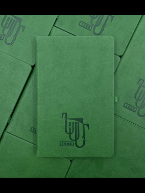 13 x 21 cm Termo Deri Kapaklı Tarihsiz  Defter 192 Sayfa 55-60gr Enzo Krem İç Kağıt Kalem Geçmeli Çizgili