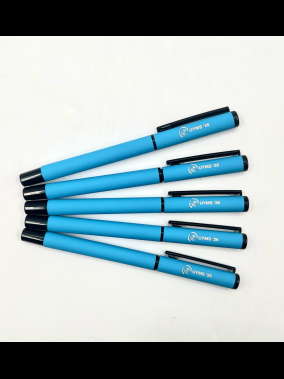 Kapaklı Rubber Gövde Metal Roller Kalem