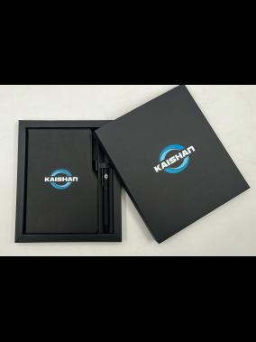 Termo Deri Defter & Metal Roller Kalem Kutulu Hediye Seti