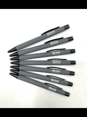 Rubber Gövde Metal Tükenmez Kalem