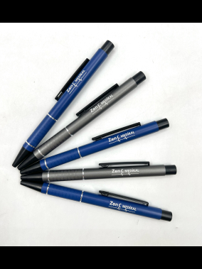 Basmalı Metal Tükenmez Kalem Roller Jel Refil