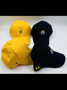 %100 Pamuk Gabardin Promosyon Şapka 16/12 – Cırt Cırtlı, Kuş Gözlü