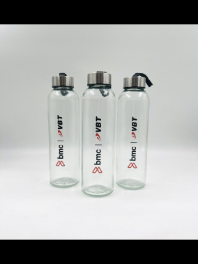 500 ml Cam Matara Şu Şişesi Kılıfsız