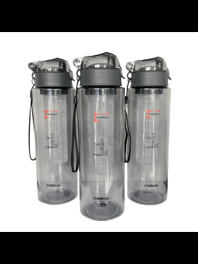 800 ML Detoks Filtreli Plastik Su Şişesi