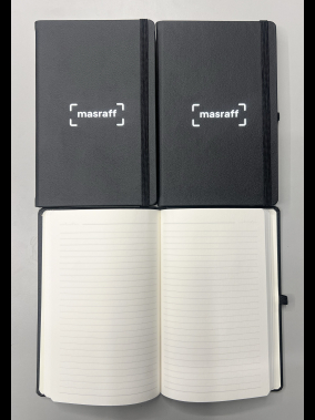 13x21 cm Termo Deri Kapaklı Tarihsiz Defter 160 Sayfa 70 gr Krem Çizgili Elastik Bantlı Kalem Tutuculu
