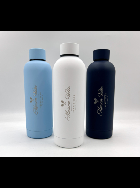 Rubber Gövde 500 ml Çevirme Kapaklı Termos