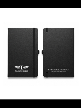 13 x 21 cm Termo PU Sert Kapaklı Tarihsiz Defter, 196 Sayfa, 80 gr Ivory Krem Çizgili İç Kağıt, Renkli Kenarlı, Esnek Lastikli, Kalem Tutuculu