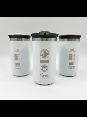 360 ML Paslanmaz Çelik Çift Duvarlı Isı Korumalı Termos Bardak