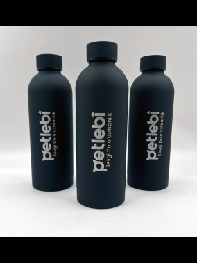 500 ml Rubber Kaplamalı Paslanmaz Çelik Termos
