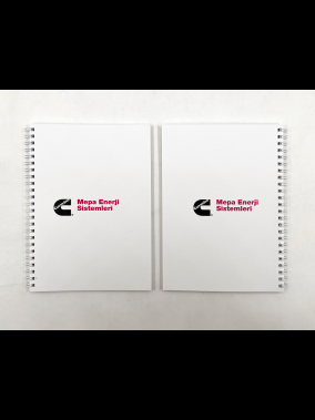 Özel Üretim Karton Kapak Spiralli Defter