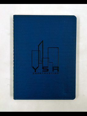 15 x 21.5 cm Termo Deri Kapaklı Gizli Spiralli Tarihsiz Defter 240 Sayfa 80 gr Ivory Krem İç Kağıt Çizgili Lastikli