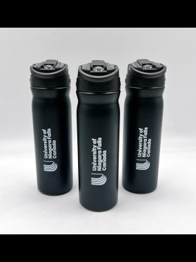 500 ml Emzikli Kapaklı Çelik Matara (Spor Tipi, Taşınabilir)