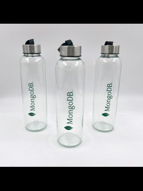 500 ml Cam Matara Şu Şişesi Kılıfsız