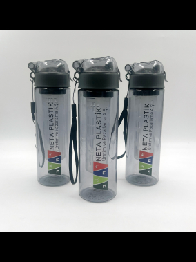 500 ML Detoks Filtreli Plastik Su Şişesi