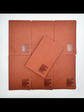 13 x 21 cm Yumuşak Termo Deri Kapaklı Tarihsiz Defter 160 Sayfa 60 gr Holmen Krem Çizgili
