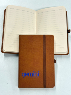 9 x 14 cm Termo PU Sert Kapaklı Cep Boy Tarihsiz Defter 160 Sayfa 60 gr Holmen Krem İç Kağıt Çizgili Lastikli Kalem Tutuculu Ekonomik Model