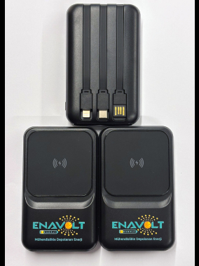 10.000 mAh 22.5W Hızlı Şarj ve 15W Kablosuz MagSafe Powerbank