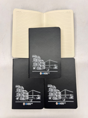 9 x 14 cm Yumuşak Kapaklı Terzi Dikişli İnce Cep Boy Defter 64 Sayfa 70 gr Ivory Krem İç Kağıt Çizgili
