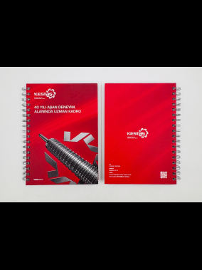 Sert Kapak Spiralli Defter