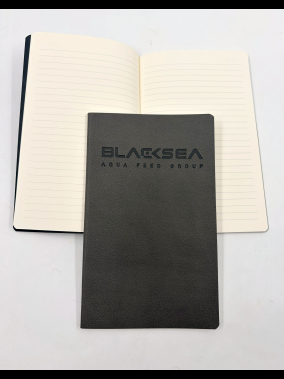 13 x 21 cm Termo Deri Terzi Dikişli Yumuşak Kapaklı Tarihsiz Defter, 80 Sayfa, 80gr. Ivory Çizgili İç Kağıt
