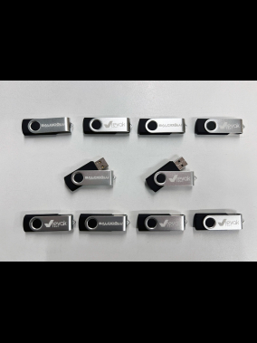 16 GB Döner Metal Başlıklı USB Bellek